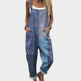 Moda Lusitana - Macacão Estampado Confortável