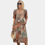 Moda Lusitana - Vestido Fluido Elegante