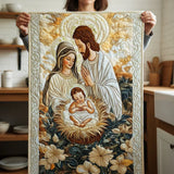 Caminho de Mesa Acolchoado Manjedoura Divina