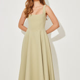 Amelia™ | Vestido midi fluido e atemporal