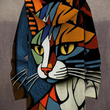 Elouera | Cardigan luxuoso inspirado em arte