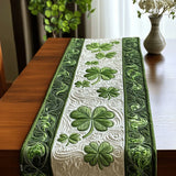 Caminho de Mesa Acolchoado Floresta Esmeralda