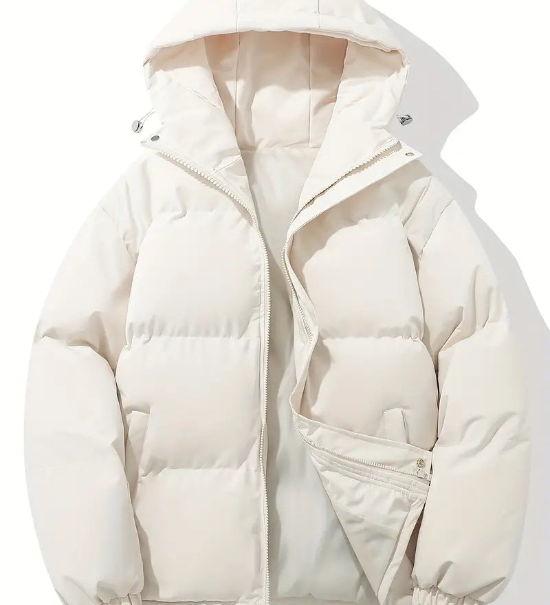 Anna - Casaco de inverno forrado com capuz