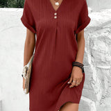 Emilia - Vestido estiloso com efeito barriga lisonjeiro