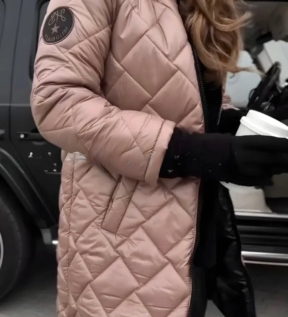 Vera Quilted Hooded Coat