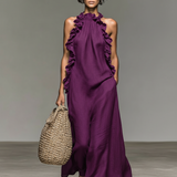 Moda Lusitana - Vestido Maxi com Bolsos