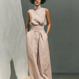 Moda Lusitana - Conjunto de Algodão e Linho
