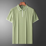 Camisa pólo de algodão elegante