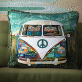 Fronha Acolchoada Hippie Van Refúgio