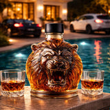 Moda Lusitana - Garrafa de Whisky Cabeça de Leão