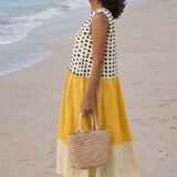 Moda Lusitana - Vestido Midi sem Mangas