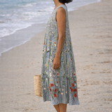 Moda Lusitana - Vestido Midi Estampado