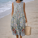 Moda Lusitana - Vestido Midi Estampado