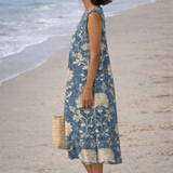 Moda Lusitana - Vestido Midi Estilo Boho