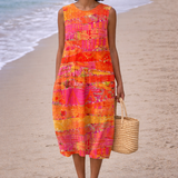 Moda Lusitana - Vestido Midi Confortável