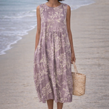 Moda Lusitana - Vestido Midi Estampado Floral