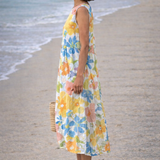 Moda Lusitana - Vestido Midi Sem Manga