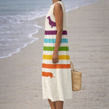 Moda Lusitana - Vestido Midi Divertido