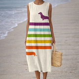 Moda Lusitana - Vestido Midi Divertido