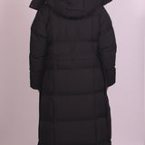 Long Padded Winter Coat with Cozy Warmth
