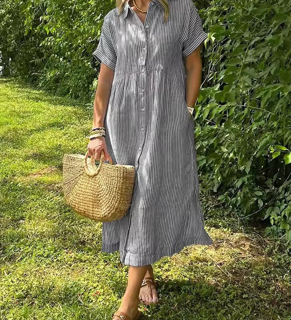 Angela | Vestido longo de Verão