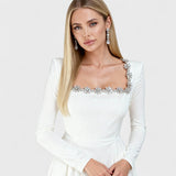 Celeste - Vestido Cristal