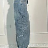 Jeans brilhantes, casuais e confortáveis