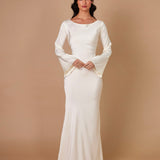 Moda Lusitana - Vestido Longo com Mangas