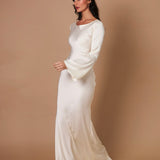 Moda Lusitana - Vestido Longo com Mangas