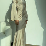 Moda Lusitana - Vestido Longo com Mangas