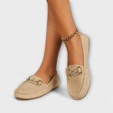Cristina - Mocassins de pele