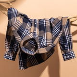 Givalli - Camisa xadrez de algodão