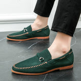 Mocassins de couro chiques