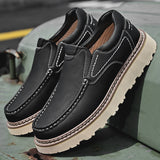 Sapatos de couro elegantes