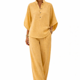 Moda Lusitana - Conjunto de Linho Elegante