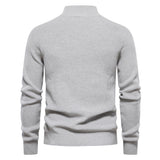 Camisola com fecho de correr de luxo