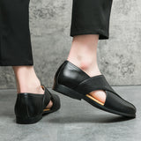 Mocassins de couro vintage