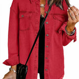 Stefania™ | Jaqueta jeans atemporal