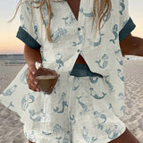 Norellia™ | Conjunto curto leve e versátil para o verão