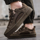 Sapatos de couro urbanos