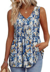 Amarelo Azul Floral