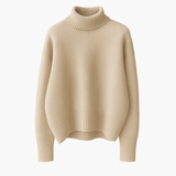 Soft High-Neck Sweater