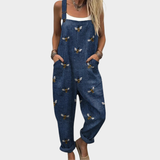 Moda Lusitana - Macacão Confortável Estampado