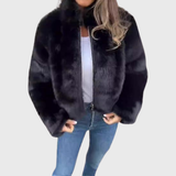 Sofia - Jaqueta térmica feminina Teddy Fleece