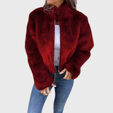 Sofia - Jaqueta térmica feminina Teddy Fleece