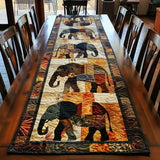 Caminho de Mesa Acolchoado Elefante Real