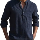 Camisa de algodão respirável