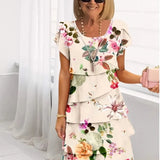 Moda Lusitana - Vestido Elegante com Volantes