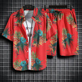Conjunto floral de verão
