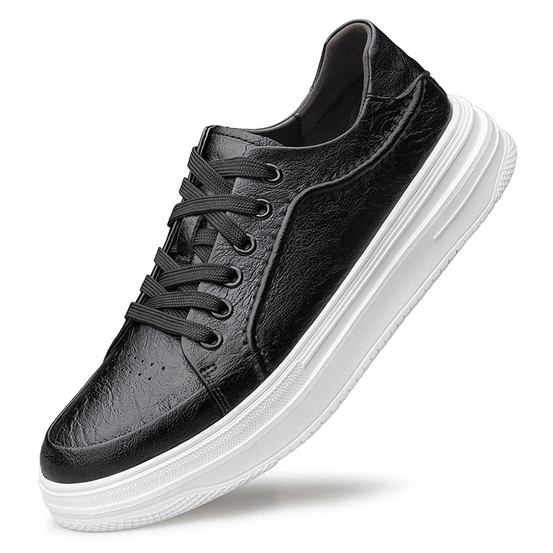 Sapatos de couro para homem